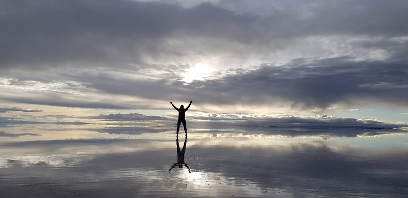 Salar de Uyuni - espelhado