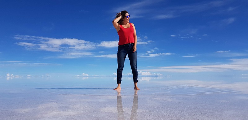 Salar de Uyuni- espelhado